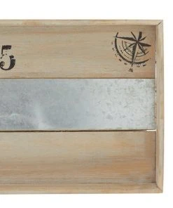 Grayson Lane Coastal Tray Brown Wood - Set of 2 -GRAYSON LANE shop 330859011 AlternateImage3 l