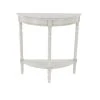 Grayson Lane 32-in x 32-in Wood Traditional Console Table - Light Grey
