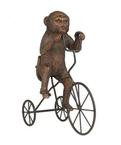 Grayson Lane 13-in x 5-in Eclectic Sculpture Bronze Polystone