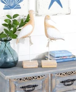 Grayson Lane Brown Resin Bird Sculptures - Set of 2 -GRAYSON LANE shop 330859593 AlternateImage1 l