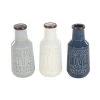 Grayson Lane Farmhouse Porcelain Vases - Set of 3