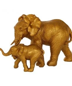Grayson Lane Gold Resin Elephant Sculpture -GRAYSON LANE shop 330859602 AlternateImage4 l