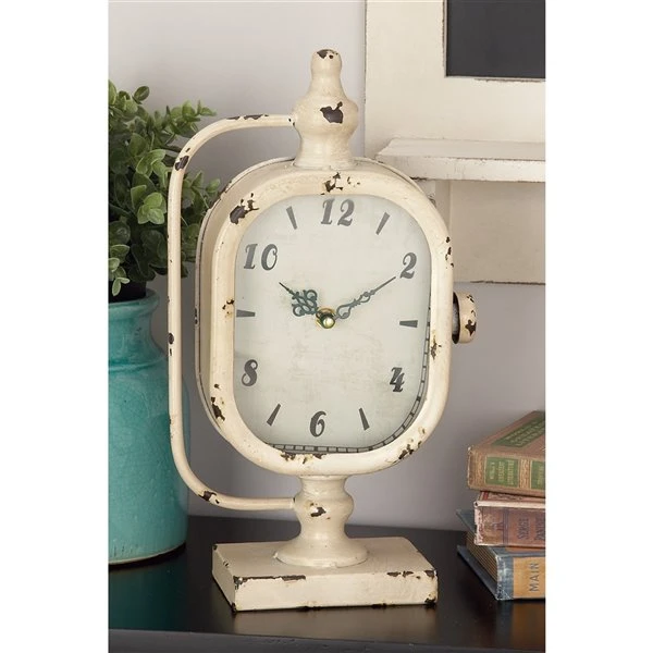 Grayson Lane Analog Oval Tabletop Standard Clock - Set of 2 3 Grayson Lane Analog Oval Tabletop Standard Clock - Set of 2 - Image 3