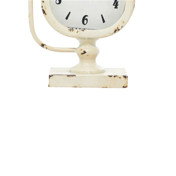 Grayson Lane Analog Oval Tabletop Standard Clock - Set of 2 4 Grayson Lane Analog Oval Tabletop Standard Clock - Set of 2 - Image 4