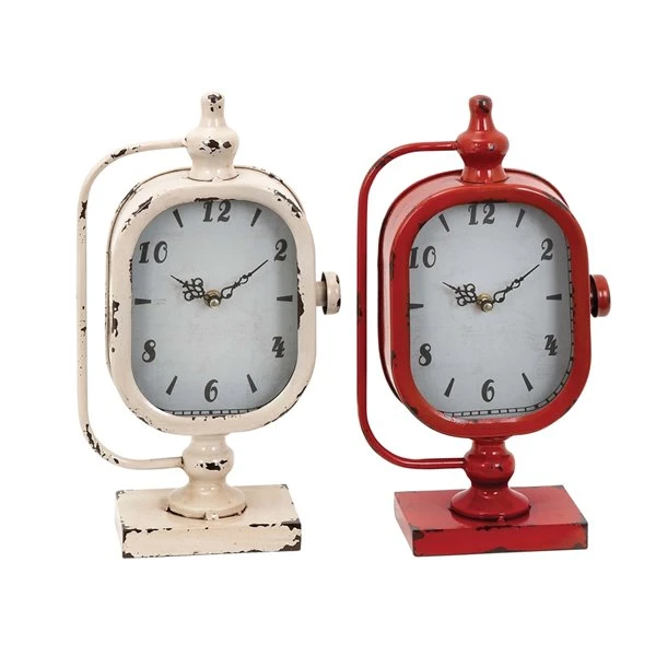 Grayson Lane Analog Oval Tabletop Standard Clock - Set of 2 1 Grayson Lane Analog Oval Tabletop Standard Clock - Set of 2