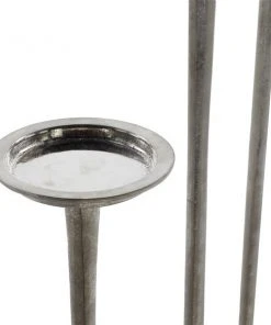 Grayson Lane Silver Pillar Candle Holder - Set of 3 -GRAYSON LANE shop 330859614 AlternateImage3 l