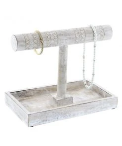 Grayson Lane White Tabletop Jewelry Holder
