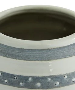 Grayson Lane White Ceramic Decorative Jars - Set of 2 -GRAYSON LANE shop 330859626 AlternateImage3 l