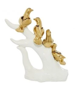 Grayson Lane Gold Porcelain Bird Sculpture -GRAYSON LANE shop 330859633 AlternateImage5 l
