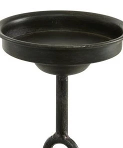 Grayson Lane Coastal Black Metal Pillar Candle Holder - Set of 2 -GRAYSON LANE shop 330859637 AlternateImage4 l