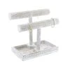 Grayson Lane Tabletop White Jewelry Holder