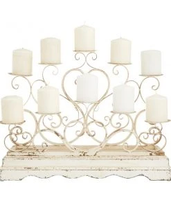 Grayson Lane 10-Candle Metal Candelabra Candle Holder