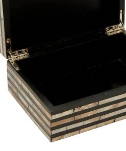 Grayson Lane Black Coastal Mother of Pearl Boxes - Set of 2 -GRAYSON LANE shop 330859654 AlternateImage2 l