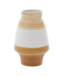 Grayson Lane Tan Ceramic Vase