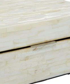 Grayson Lane White Mother of Pearl Boxes - Set of 2 -GRAYSON LANE shop 330859665 AlternateImage3 l