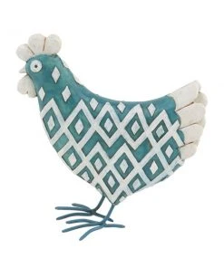 Grayson Lane Turquoise Polystone Rooster Sculpture - Set of 2 8 Grayson Lane Turquoise Polystone Rooster Sculpture - Set of 2 -GRAYSON LANE shop 330859670 AlternateImage3 l