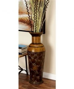 Grayson Lane Brown Metal Vases - Set of 3 -GRAYSON LANE shop 330859676 AlternateImage1 l