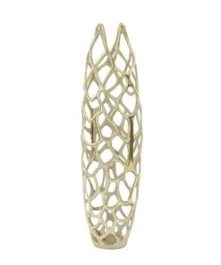 Grayson Lane Gold Aluminum Vase -GRAYSON LANE shop 330859679 AlternateImage4 l