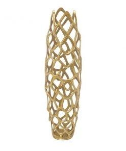 Grayson Lane Gold Aluminum Vase