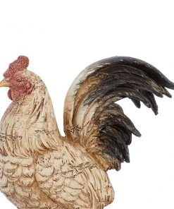Grayson Lane Beige Polystone Rooster Sculpture -GRAYSON LANE shop 330859699 AlternateImage2 l