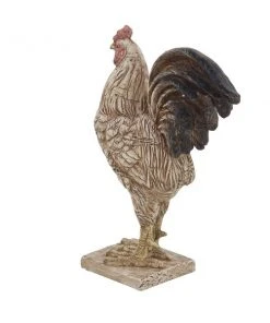 Grayson Lane Beige Polystone Rooster Sculpture -GRAYSON LANE shop 330859699 AlternateImage3 l