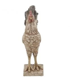 Grayson Lane Beige Polystone Rooster Sculpture -GRAYSON LANE shop 330859699 AlternateImage4 l