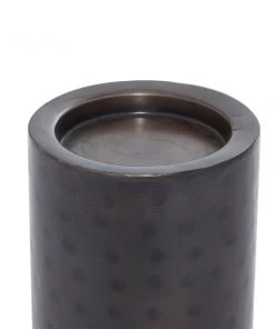 Grayson Lane Brown Metal Pillar Candle Holder - Set of 3 -GRAYSON LANE shop 330859704 AlternateImage3 l