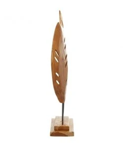 Grayson Lane Brown Teak Wood Leaves Sculpture 9 Grayson Lane Brown Teak Wood Leaves Sculpture -GRAYSON LANE shop 330859705 AlternateImage4 l