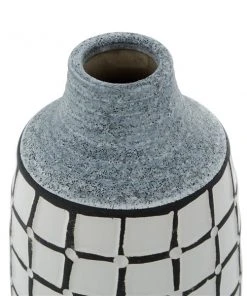 Grayson Lane White Ceramic Vases - Set of 2 -GRAYSON LANE shop 330859706 AlternateImage2 l