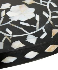 Grayson Lane Black and White Wood Coffee Table -GRAYSON LANE shop 330859711 AlternateImage3 l