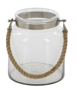Grayson Lane Clear Glass Lantern Candle Holder -GRAYSON LANE shop 330859719 AlternateImage5 l