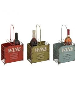 Grayson Lane Metal Wine Holder - Set of 3