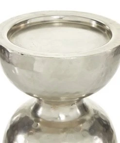 Grayson Lane Silver Iron Pillar Candle Holder 8 Grayson Lane Silver Iron Pillar Candle Holder -GRAYSON LANE shop 330859726 AlternateImage3 l