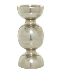Grayson Lane Silver Iron Pillar Candle Holder 9 Grayson Lane Silver Iron Pillar Candle Holder -GRAYSON LANE shop 330859726 AlternateImage5 l