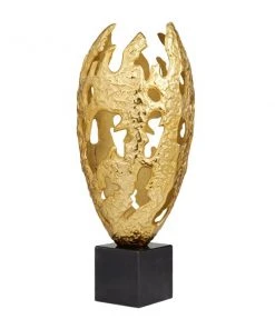 Grayson Lane Gold Aluminum Sculpture