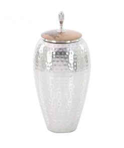 Grayson Lane Contemporary Silver Decorative Jar -GRAYSON LANE shop 330859747 AlternateImage4 l