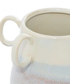 Grayson Lane Farmhouse White Ceramic Vases - Set of 2 -GRAYSON LANE shop 330859749 AlternateImage2 l