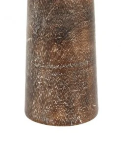 Grayson Lane Natural Brown Wooden Pillar Candle Holder - Set of 3 -GRAYSON LANE shop 330859754 AlternateImage3 l