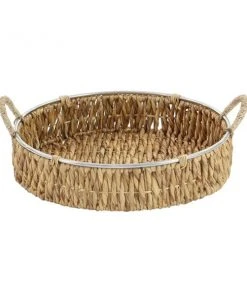 Grayson Lane Coastal Brown Sea Grass Trays - Set of 2 -GRAYSON LANE shop 330859760 AlternateImage2 l