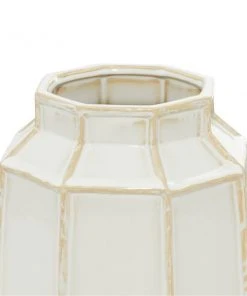 Grayson Lane White Modern Ceramic Vase -GRAYSON LANE shop 330859761 AlternateImage2 l