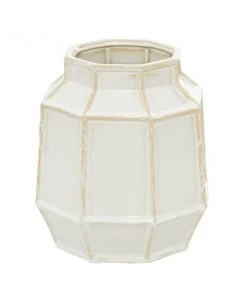 Grayson Lane White Modern Ceramic Vase -GRAYSON LANE shop 330859761 AlternateImage4 l