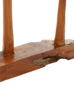 Grayson Lane Natural Brown Teak Wood Abstract Sculpture -GRAYSON LANE shop 330859763 AlternateImage2 l