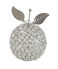 Grayson Lane Silver Metal Fruit Sculptures - Set of 2 -GRAYSON LANE shop 330859776 AlternateImage4 l