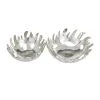 Grayson Lane Contemporary Aluminum Decorative Bowls - Set of 2