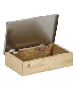 Grayson Lane Silver Mango Wood Box -GRAYSON LANE shop 330859805 AlternateImage4 l