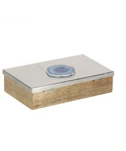 Grayson Lane Silver Mango Wood Box -GRAYSON LANE shop 330859805 AlternateImage5 l