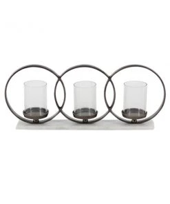 Grayson Lane 3-Candle Black Aluminum Votive Candle Holder -GRAYSON LANE shop 330859812 AlternateImage5 l