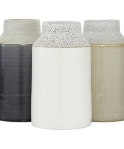 Grayson Lane White Porcelain Vases - Set of 3 -GRAYSON LANE shop 330859819 AlternateImage4 l