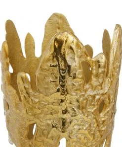 Grayson Lane Gold Aluminum Vases - Set of 2 -GRAYSON LANE shop 330859821 AlternateImage3 l