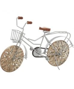 Grayson Lane Vintage Brown Metal Bicycle Sculpture